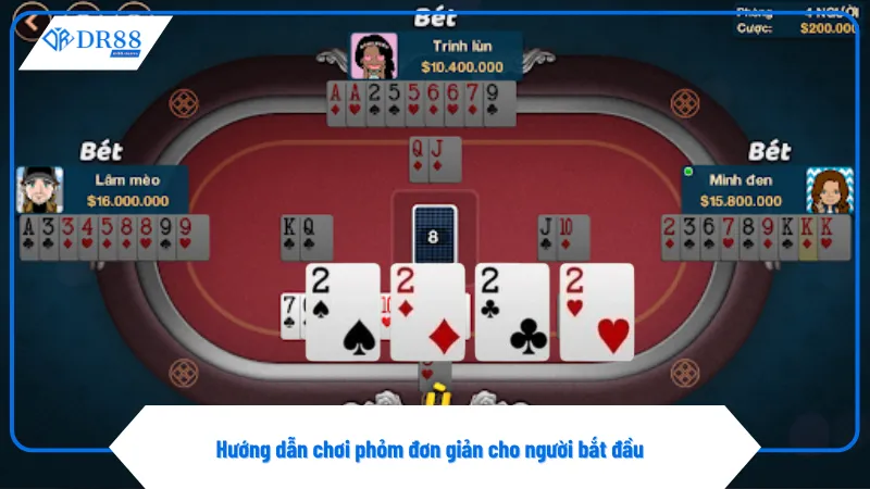 Quan sát đối thủ là bước quan trọng trong cách chơi phỏm hiệu quả