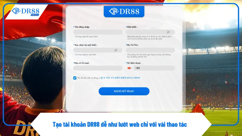 Hướng dẫn đăng ký luôn hiển thị hỗ trợ bạn